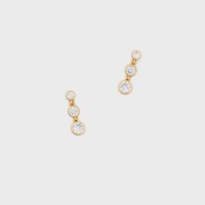 Tuckernuck Gold and Silver Minimalist Earrings